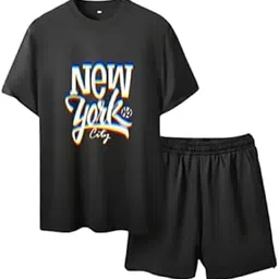 rivanora Men's Polyester Nightwear Set | Co-Ord Pyjama Set with Shirt and Shorts | Breathable and Quick-Dry Sleepwear for Men | Ideal for Hot Weather and Daily Loungewear-picture-36