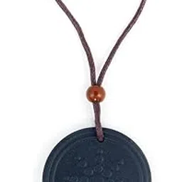 skewed Scalar Energy Volcanic Lava Quantum Bio Science Negative Ions Pendant for Men and Women (Pack of 1)-picture-45