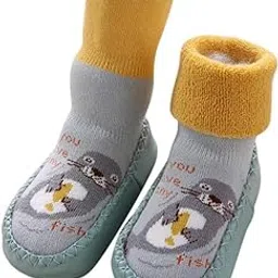 mikoniko Baby Shoes Floor Socks Toddler Shoes Soft Sole Children's Shoes First Walking Shoes Breathable Socks Shoes Cartoon Baby Shoes - Multi Color-picture-36