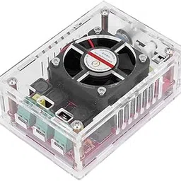 GOWENIC Digital Amplifier Board, 2 * 100W Amplifier Board Power Amp Board HiFi Stereo Amp Module Built-in Fan for System DIY Speakers-picture-22