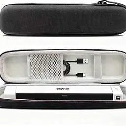 Hard Case for Brother DS-640 / DS-740D / DS-940DW / DS-720D imageFORMULA P-208II Document Scanner - Protective Carrying Storage Bag-picture-39
