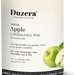 Professional Green Apple Liposoluble Wax for Body Hair Removal | Gentle Waxing for Sensitive Skin with Tan Removal, No Skin Burn, Slows Hair Regrowth (800 ML, Green Apple Liposoluble Wax)-picture-35