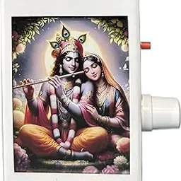 Radhe Krishna 9-in-1 LED Mantra Chanting Box with Adjustable Volume & Bell Tones | Devotional Audio Player for Home, Temple & Meditation | Glowing Light for Peace & Positivity | Ideal Gift Item-picture-41