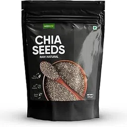 I'MWOW Natural Chia Seeds 500g - Seeds for Eating | Seeds for Weight Management | Rich in Calcium, Protein & Fibre | IAMWOW image 1