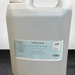 SaroChem™ Pure Distilled Water/DM water (0 TDS and salt free) Perfect for Cosmetic Formulations/Battery/Inverter/Medical Equipments/Autoclaving 5L-picture-63