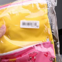 ZOOMELLA Waterproof Zip Baby Infant Cloth Diaper Nappy Pouch Bag Reusable Giraffe-image-4