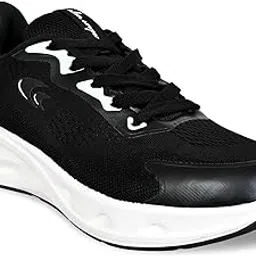Men’s Running Shoes | Lightweight Breathable Mesh Sneakers with Cushioned Sole | Non-Slip, Shock Absorbing, Stylish Black Sports Shoes for Gym, Walking Shoes for Men-image-62