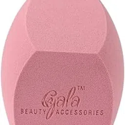 Gala Beauty Makeup Big Beauty Blender Triple Edge Pro Makeup Sponge for Face Makeup | Reusable | Multi-Use Beauty Blender|Multi-angled (pink)-picture-17