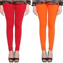 vishtish Women’s Cotton Churidar Leggings, Stretchable, Soft & Comfortable, Solid Leggings for Ethnic & Casual Wear (XL/2XL)-picture-14