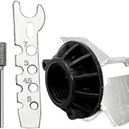 ATOZSHOP11 5xChainsaw Sharpening Kit Chainsaw Sharpening Grinder Chain Machine Kit Black-picture-23