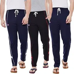 mack jonney Men's Regular Fit Cotton Trackpants-picture-38