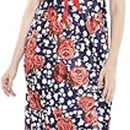 sweet dreams Women's Satin Maxi Casual Regular Nightgown-picture-32