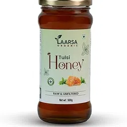 Laarsa Organic Tulsi Honey 500 Grams | 100% Pure, Raw & Unprocessed Organic Honey | Natural Sweetener for Daily Health, Immunity & Skin Care | Organic Honey Raw Unprocessed | Honey in Fresh-picture-26