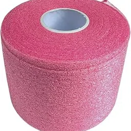 Merishopp Badminton Grip Cushion Wrap 22 Yards PU Tennis Racket Grip Tape Backing Film Pink-picture-22