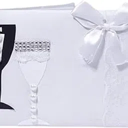 LOOM TREE® Wedding Guest Book Portable Baby Shower Guest Book 38 Pages for Wedding Bridal Shower Style D | Wedding Supplies | Guest Books & Pens-image-15