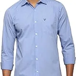 allen solly Men's 100% Cotton Regular Fit Shirt-picture-20