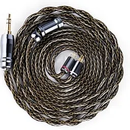 NICEHCK GodDNA Earphone Re-Cable Upgrade Cable, 0.03 inch (0.78 mm), 2 Pin 0.14 inch (3.5 mm), Copper Silver Plated Alloy, Silver Plated Alloy Copper, Silver Plated 7N High Conductive Copper Mix, Dual-image-57