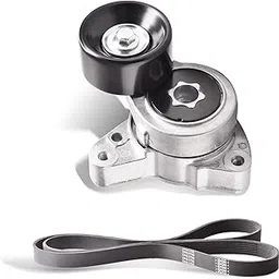 Drive Belt Tensioner Idler Pulley Kit Compatible with Honda CR-V Civic Accord Element, Acura TSX CSX RDX ILX Replaces 31170-RAA-A01, 7PK1785, 31170-PNA-013-image-11