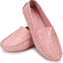 yoho Bliss Comfortable Slip On Semi Casual Loafer for Women | Stylish Fashion Moccasins Range | Cushioned Footbed Finish | Flexible | Style & All-Purpose | Formal Office Wear Shoe-picture-23