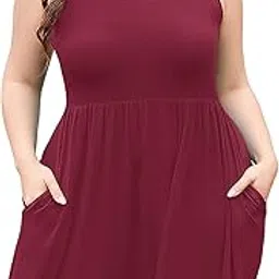 tashvika's Women's Plus Size Mini Skater Dress-picture-22