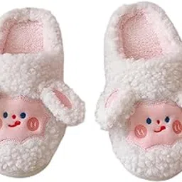 snappsy Fashion Animal Slippers House Soft Comfy Winter Warm Plush white 40 to 41-picture-43