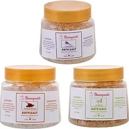 ILLUMYNATE Combo Lavender & Sandalwood & Jasmine Bath Salt Body Muscle Pain Relieffor Men & Women (Pack of 3)-picture-35