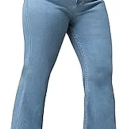 miss chase a+ Women's Bootcut High Rise Regular Stretchable Denim Jeans-picture-20