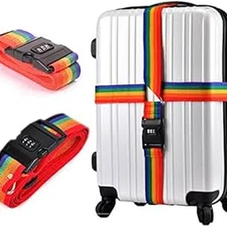 Khandhar Multicolored Adjustable Security Straps for Suitcase, Travel Luggage Bags with Combination Lock (1)-picture-53
