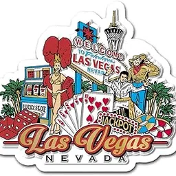 Shoptwiz Las Vegas Printed - Fridge Magnet-picture-28