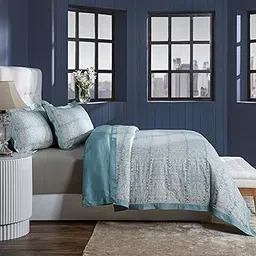 Maspar 100% Cotton Printed Double Bed Duvet Cover with 2 Pillow Cases - 400 TC-image-83