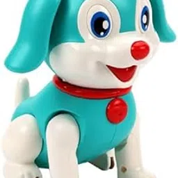 RKZ® Musical Walking Jumping Smart Dog Toy for Children Funny roobot Dog for Kids with LED Lights (Multicolor)-image-35