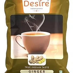 Desire Instant Premix Ginger Tea | Ready to Drink Adrak Karak Chai, Just Add Hot Water | Permium Instant Tea Mix Powder | Ideal for Manual & Vending Machine 500 grams (Pack of 1)-picture-15