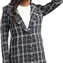 Women's Casual Regular fit Single-Breasted Trench Coat for Winter-image-6