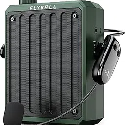 FLYBALL 2.4G Voice Amplifier for Teachers, 12W Speaker with Wireless Mic, Covers Upto 12000 sqft, Bluetooth, Upto 12H, Recording | Portable PA for Classroom, Tours, Fitness ST 6300 Wireless-image-57