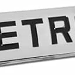 SALIH Car Petrol Badge Emblem – Stylish Chrome Finish, Easy Stick-On Fuel Type Indicator-image-41