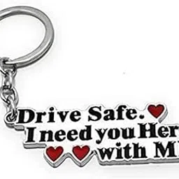 ajs Drive Safe Metal Keychain | Perfect Birthday, Anniversary, Valentine Gift for husband Men Boyfriend.-picture-10