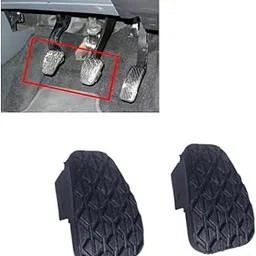 MY IND Car Accessories,for(Ford EcoSport 2014-2018)(Ford Figo 2015-2019) 2Pcs Brake & Clutch Foot Pedal Pad Rubber Cover for Automotive Part [2623]-image-49