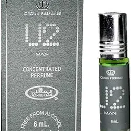 Al-Rehab Men's U2 concentrated perfume roll-on attar 6 ml-picture-52