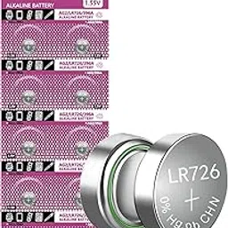 Cotchear AG2 396A LR726 SR726SW CX59 LR59 SR59 397 Button Cell Batteries [10 pcs-Pack]-picture-56