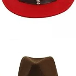 myaddiction Casual Cowboy Hat Wide Brim Props Lightweight for Women Men Adults Multicolour-picture-21
