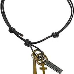 VINTAGE MIC CHARM – 2-Inch Pure Stainless Steel Pendant with Adjustable Leather Rope for Men & Boys-image-96