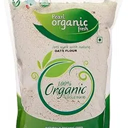 Pearl Organic Fresh Oats Flour (1.5 kg) | 100% Natural Wholegrain | High Protein, Iron & Fibre-Rich Atta | Gluten-Free & Non-GMO | Healthy Diet Food for Weight Management & Nutritious Cooking-image-66