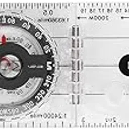 Ubervia® Folding Map Compass, Camping and Navigation Compass Transparent Hiking Backpacking Compass Multifunctional Compass for Camping Hiking-picture-36