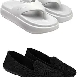 zenwear Extra Soft Classic Casual wear with Flexibility Technology Wedges Combo for Women's/Girl's(6108-2014)()-picture-29
