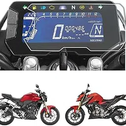 D'FENDER Pro P.P.F. Protector Compatible For Honda CB 300 R/CB 300 F Motorcycle Speedometer Display Screen Console Guard with 18 Months Warranty* image 1