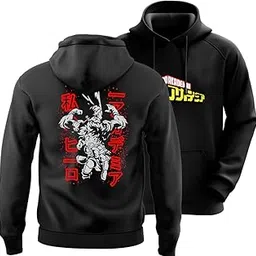 dudeme 50+ Unisex Anime Hoodie for Men & Women 100% Cotton Naruto, Jujutsu Kaisen, Goku, Gojo, Bleach Anime Printed Hoodies-picture-32