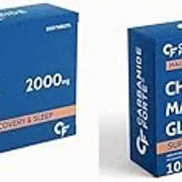 Carbamide Forte Chelated Magnesium Glycinate 2000mg Per Serving Supplement - 10 Veg Tablets (Pack of 2)-picture-10