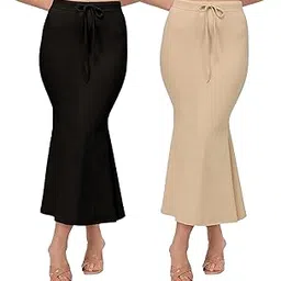 Stretchable Saree Shapewear Petticoat for Women, Cotton Blended,Petticoat,Skirts for Women,Shape Wear Dress for Saree-image-4