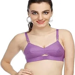 winsome Women's Cotton Non-Padded Wire Free Full Coverage Bra-picture-25