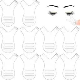 20 pcs Lash Lift Rods, Eyebrow Brush, Y Lash Lift Tool,Transparent Y Shape Eyelash Comb Silicone Grafting Eyelash Lift Brush Lash Lift Supplies for Lash Grafting Eyelash Extension Makeup Tool-picture-22